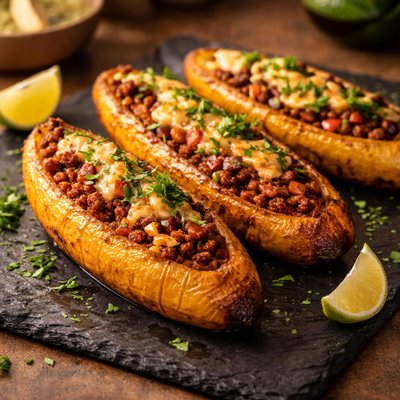 Stuffed plantain