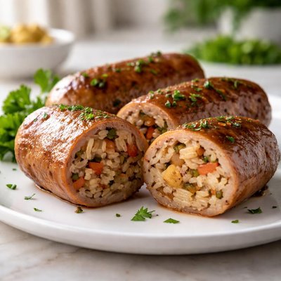 Stuffed sausage