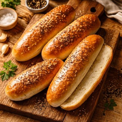 Submarine sandwich bread