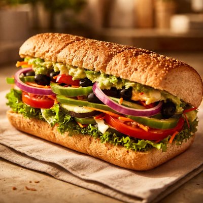 Subway big veggie