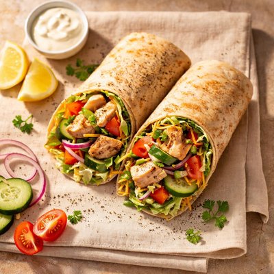 Subway chicken salad wrap