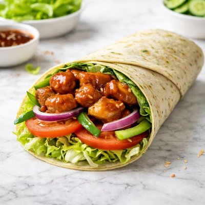 赛百味鸡肉照烧卷