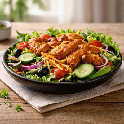 Salade de poulet tikka au fromage de Subway