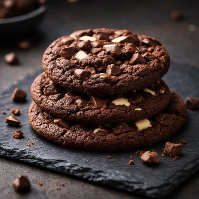 地铁双重巧克力饼干