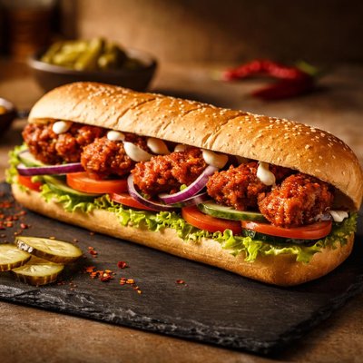 Subway footlong nashville chicken