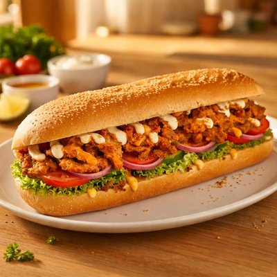 Subway footlong shawarma