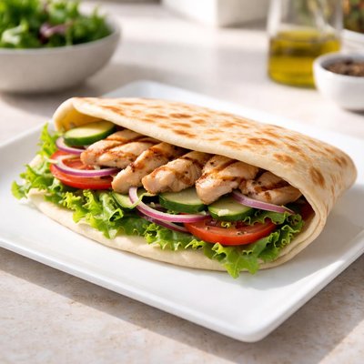 Subway grilled chicken flatbread