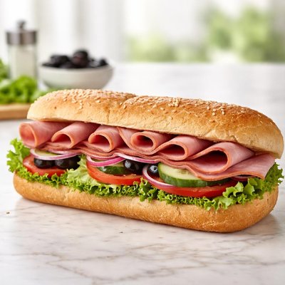 Subway ham sandwich