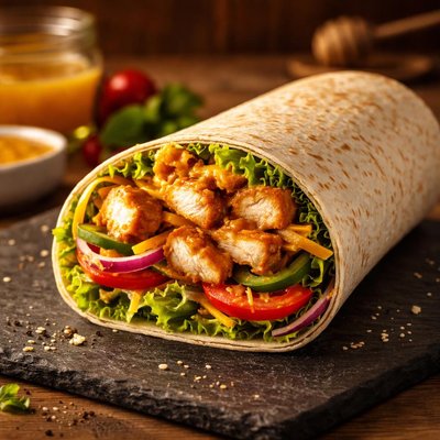Subway honey mustard chicken wrap
