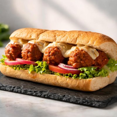 Subway meatball sub