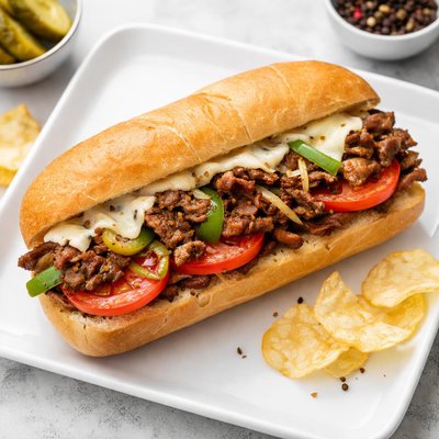 Subway philly cheese steak