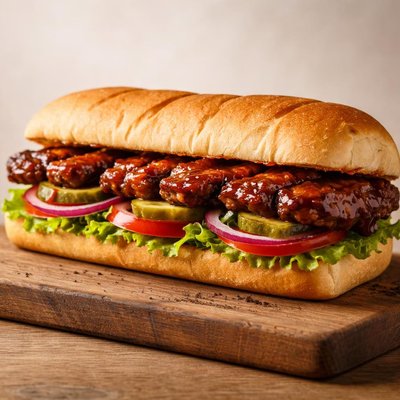 Sub de Costilla de Subway