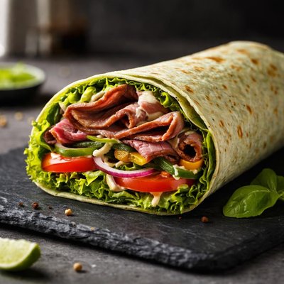 Subway roast beef wrap