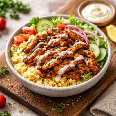 Subway shawarma rice bowl