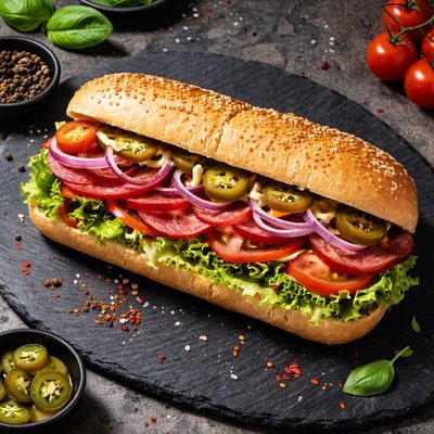 Subway spicy italian