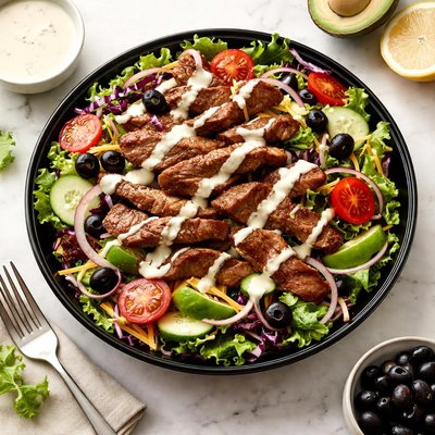 Ensalada de bistec Subway