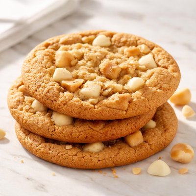 Subway white macadamia nut cookie