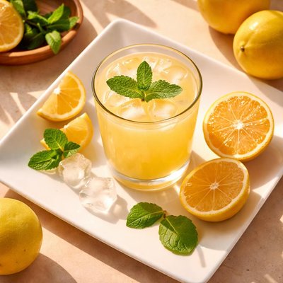 Suco de laranja lima
