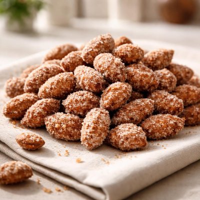 Sugar-coated almond