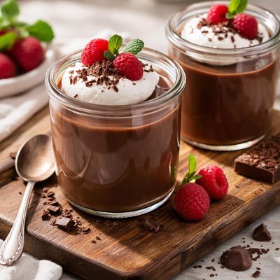 Sugar-free chocolate pudding