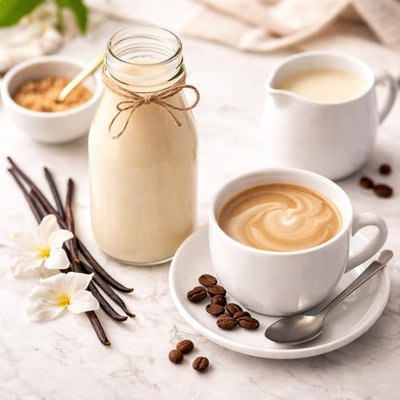 Sugar-free french vanilla coffee cream