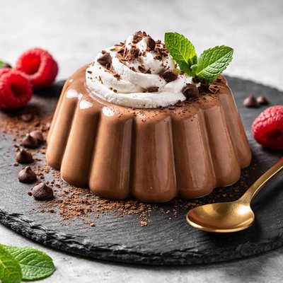 Sugar-free protein pudding