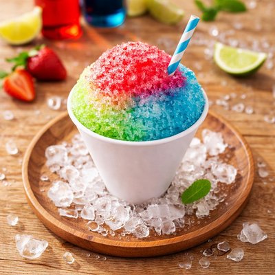 Sugar-free snowcone