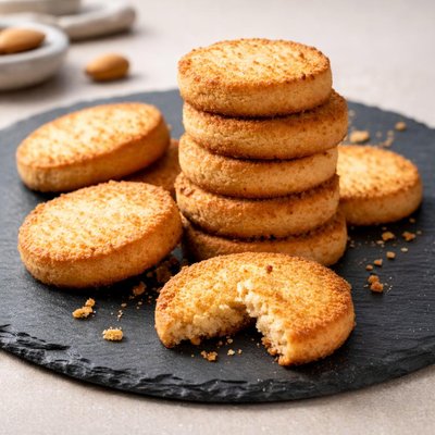 Sugar-free toasted cookies