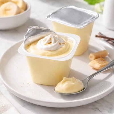 Sugar-free vanilla snack pack