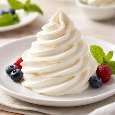 Sugar-free whipped cream
