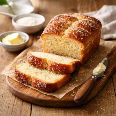 Sugar butter bread