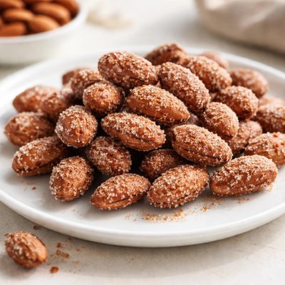 Sugar coated almonds