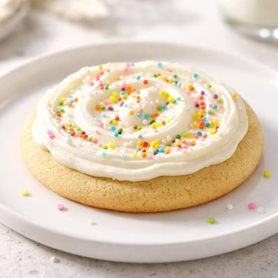 Sugar cookie with frosting