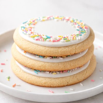 Sugar cookie with royal icing