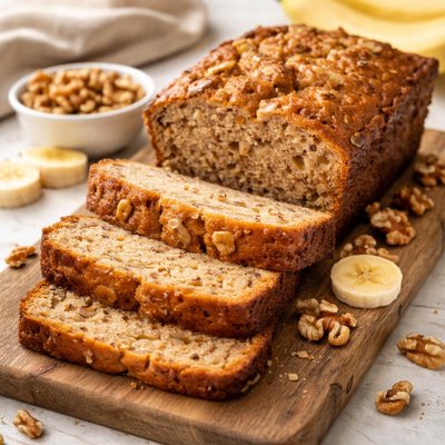 Sugar free banana bread