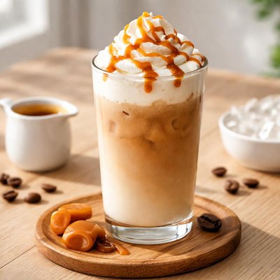 Sugar free caramel latte
