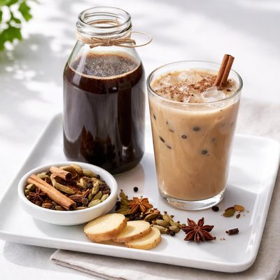 Sugar free chai concentrate