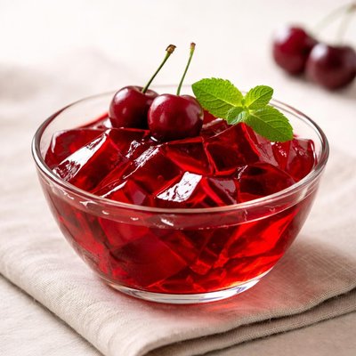 Sugar free cherry jello