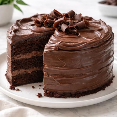 Sugar free chocolate cake with sugar free icing
