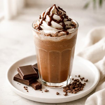 Sugar free chocolate frappe