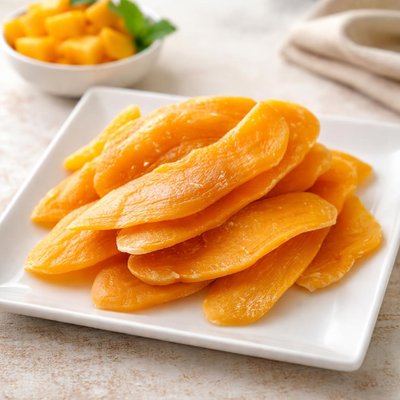 Sugar free dried mango