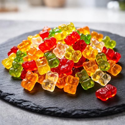 Sugar free gummi bears