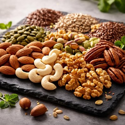 Sugar free nuts and seeds