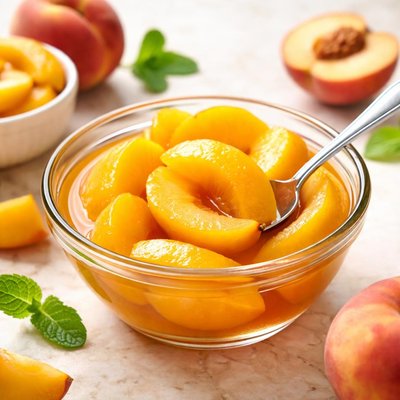 Sugar free peaches