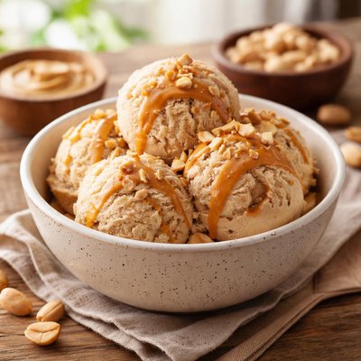 Sugar free peanut butter ice cream