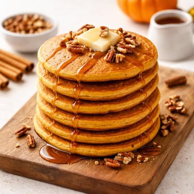 Sugar free pumpkin pancakes
