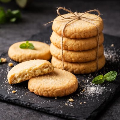 Sugar free shortbread cookie