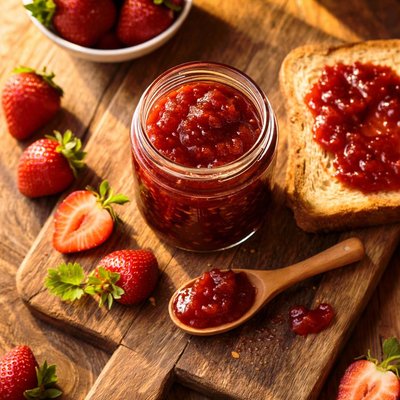 Sugar free strawberry preserves