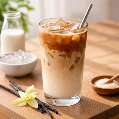 Sugar free vanilla iced latte