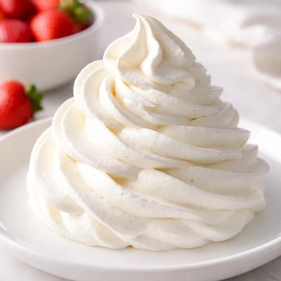 Sugar free whipped cream